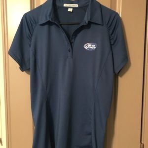 bud light ladies polo t-shirt